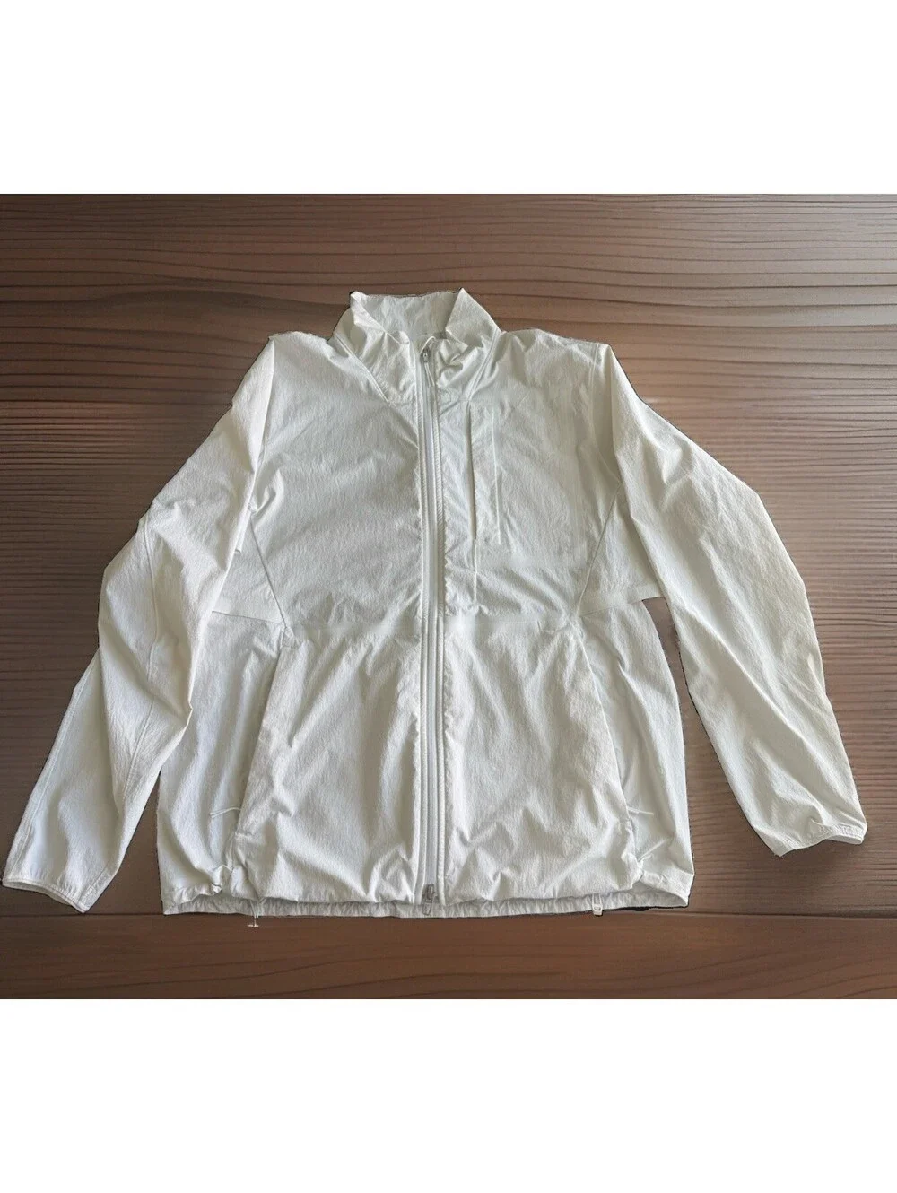 Lululemon Sojourn Windbreaker Jacket Windmill White/Cream Size XL